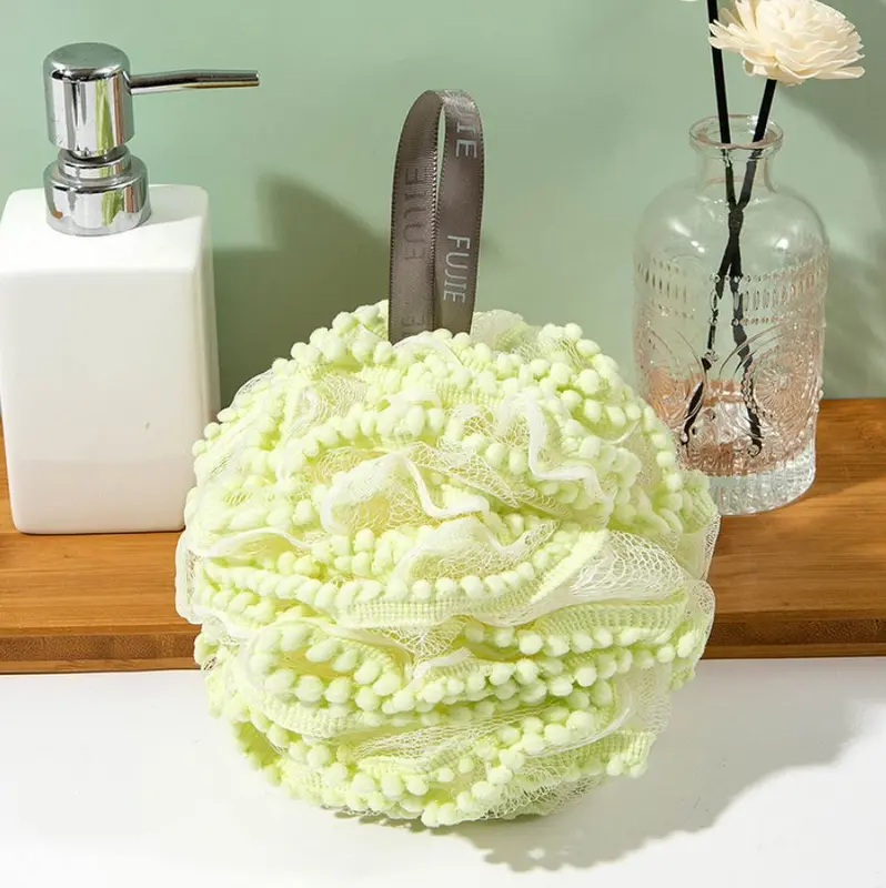Sponge Mandi Besar / Shower Puff / Sponge Busa Bagus /Spons Mandi Pengangkat Daki Sponge Busa Bagus Bulat 6