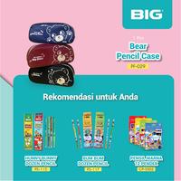 Gambar BIG Tempat Pensil Kotak Pensil Model Beary Pencil Case Jumbo Tepak Pensil Besar Tempat Alat Tulis Multifungsi PF-029 dari bigstationery_NEW Kota Surabaya 4 Tokopedia