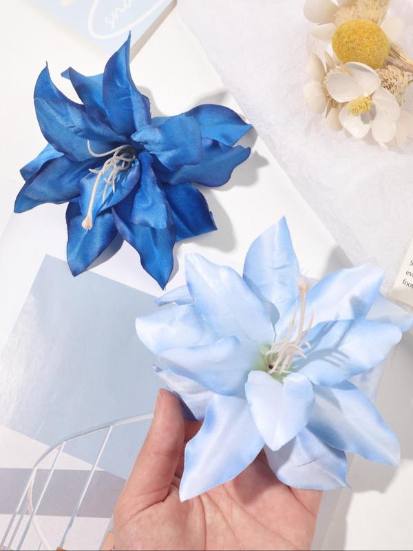 Vintage Flower Design Hair Clips, Elegant Hair Accessories for Women & Girls, Minimalist Headwear Suitable for Thick Hair 6