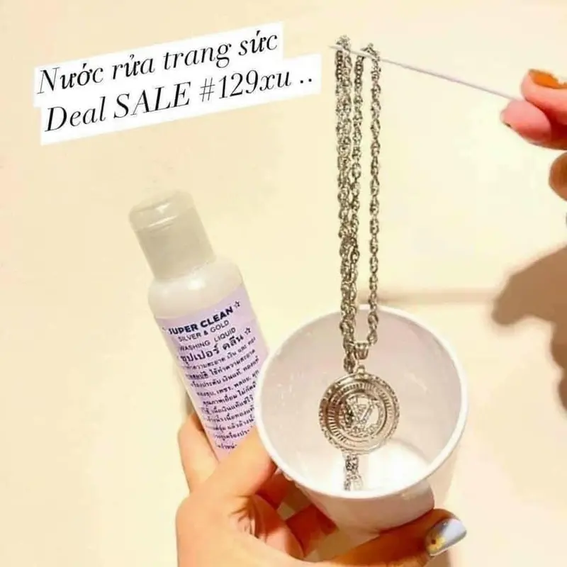 Nước rửa trang sức nội địa thái lan 1