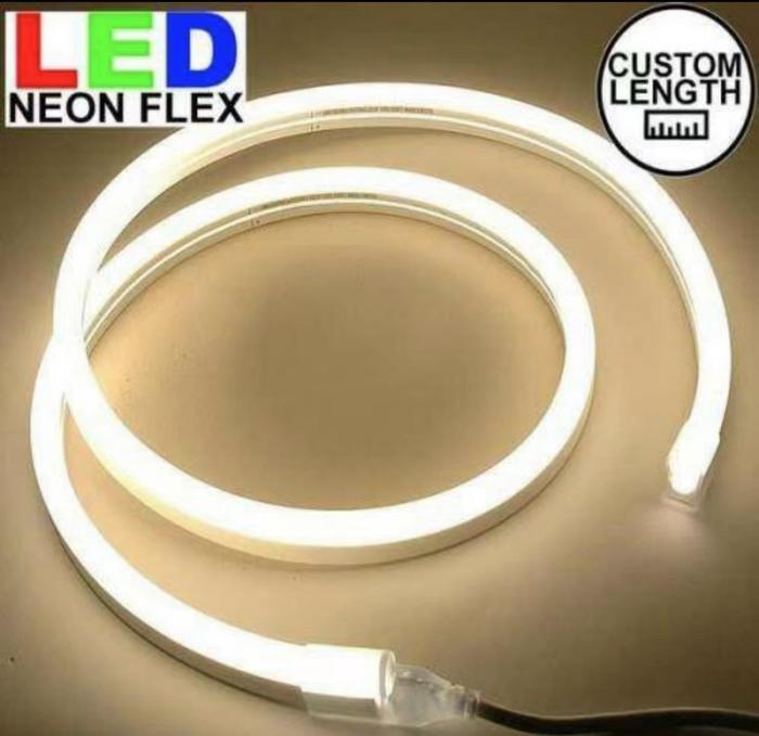 Promo Lampu LED Neon Flex LED Strip Flexible 1m 2m 3m 5m meter 220V ...
