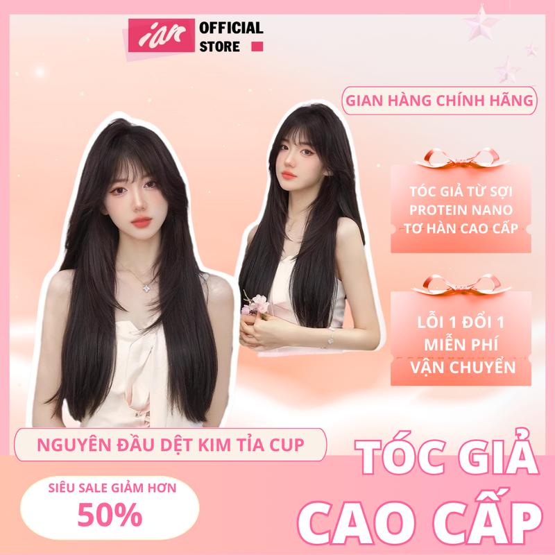 Tóc giả IAN Tóc giả dệt kim phiên bản nâng cấp mới 2.0 Mã SQ146