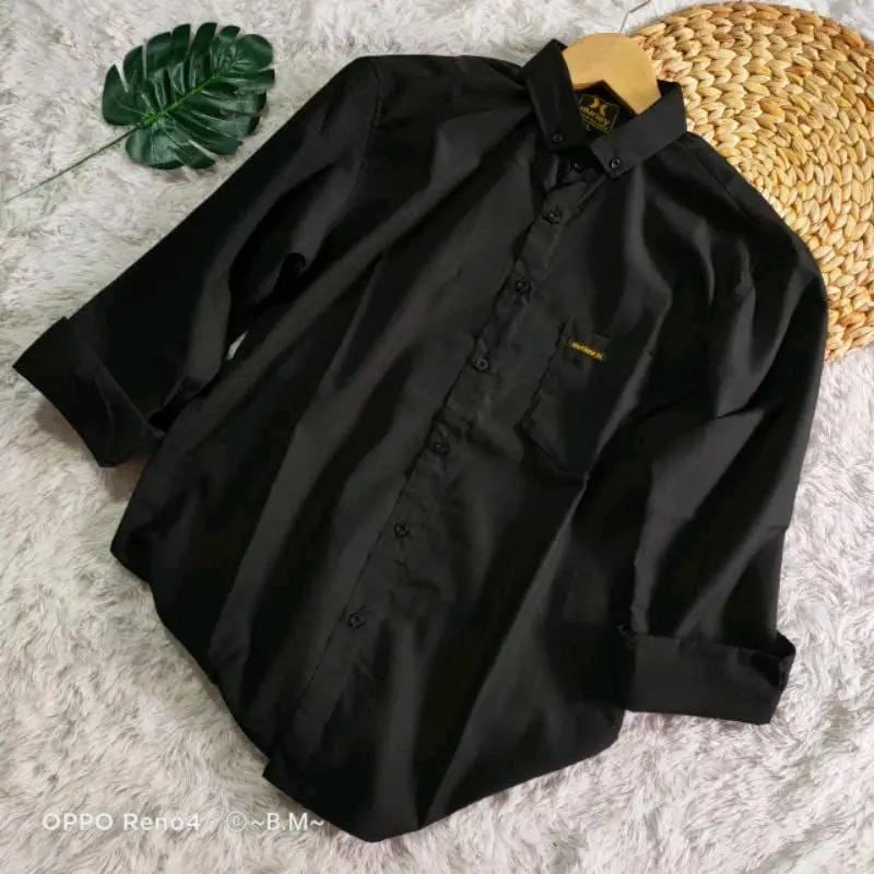 Kemeja pria | Kemeja polos pria Slimfit