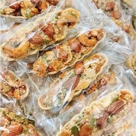 Gói 500G Bánh Thuyền Siêu Hạt - Healthy Food Nuts 5