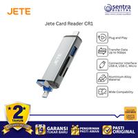 Gambar JETE Card Reader CR1 USB 3.0 High Speed Memory Card Reader for SD Micro SD TF Universal dari Sentra Digital Kota Surabaya 1 Tokopedia