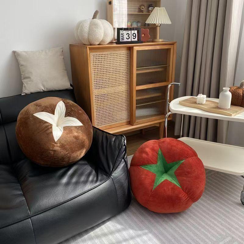 Đệm Sàn Nhồi Bông Cà Chua, Cùng Phong Cách Như Xiaohongshu, Búp Bê Sáng Tạo, Gối Sofa Phòng Khách Quà Sinh Nhật, Được Thu Thập Bởi 14k Người, Năm 2025 3