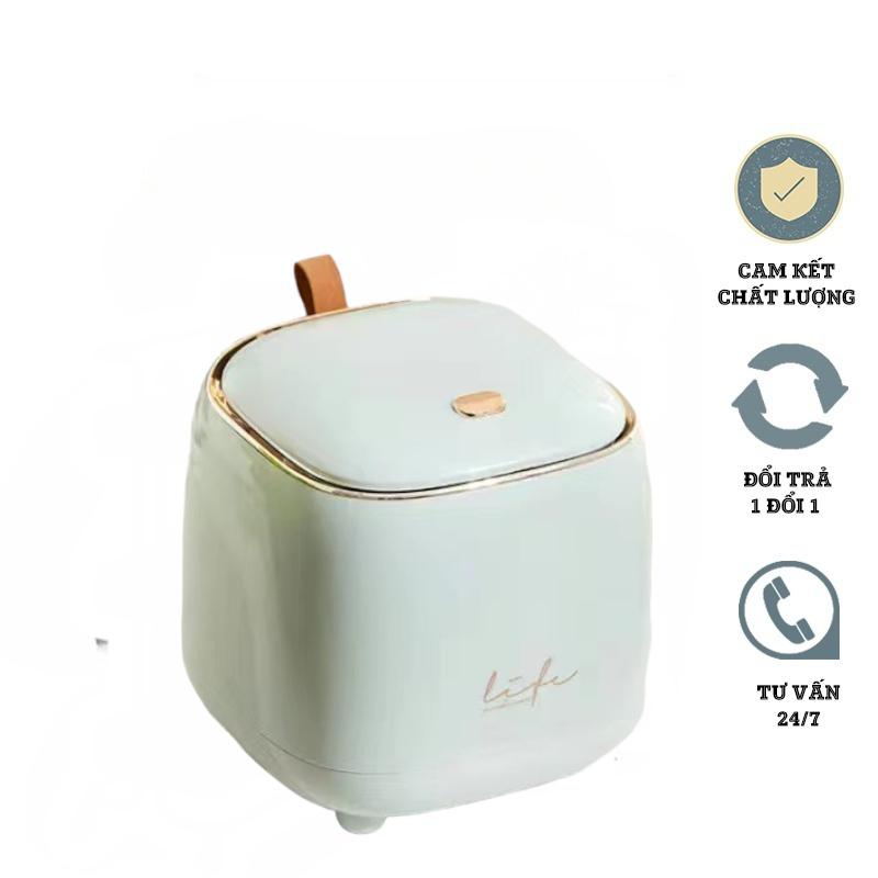 THÙNG RÁC MINI ĐỂ BÀN TRANG ĐIỂM PHÒNG NGỦ TIỆN LỢI