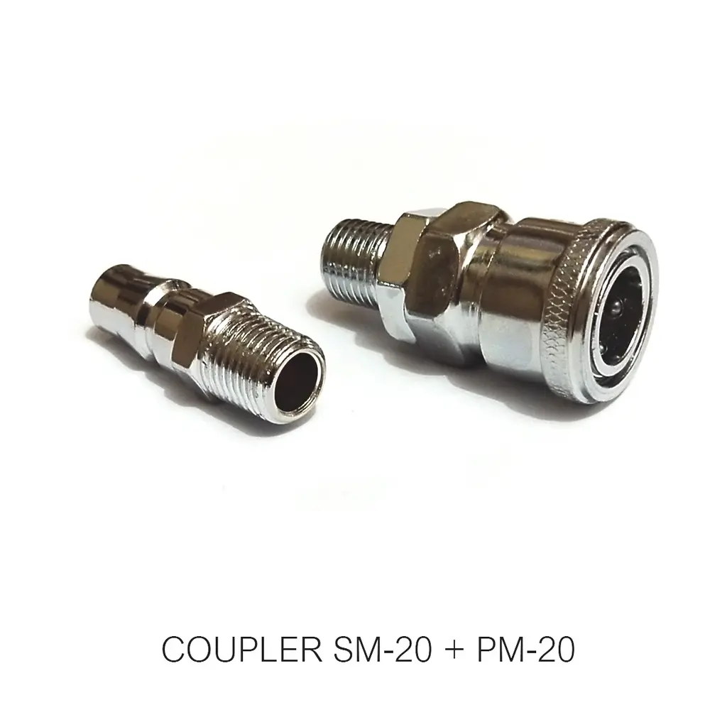 Quick Coupler Set SM20 + PM20 Quick Coupler Spraygun 1/4" inch