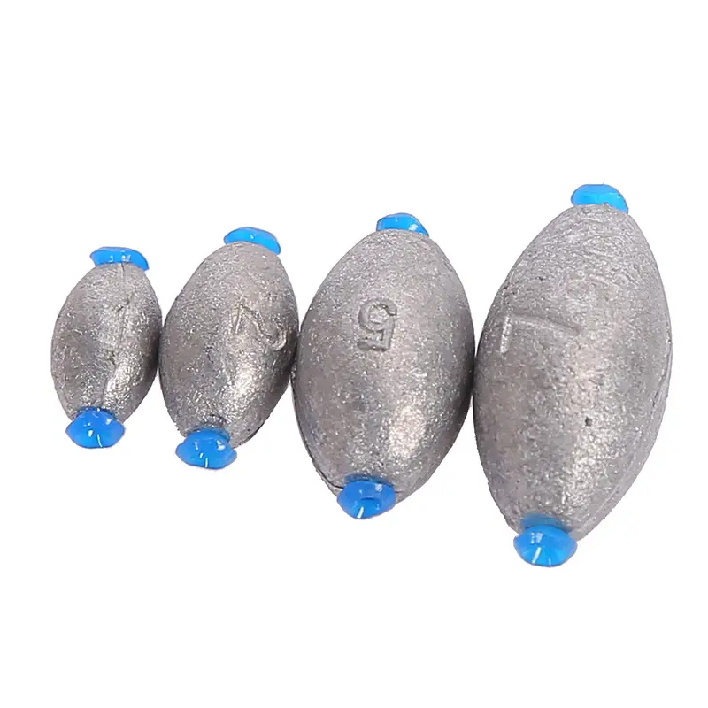 Chì Viên Lõi Nhựa Chống Xước Trục, Chì Quả Trám, Chì Hố Đấu Bắt Cá Fishing 1