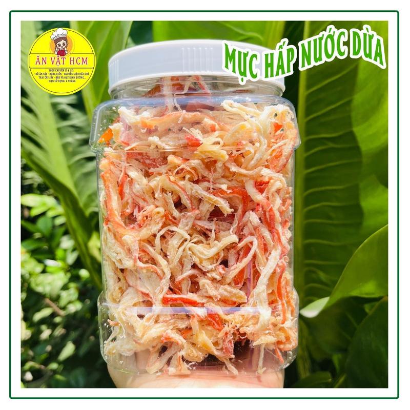Mực Hấp Nước Dừa Xé Sợi Loại Ngon  - Khô Mực Xé Sợi