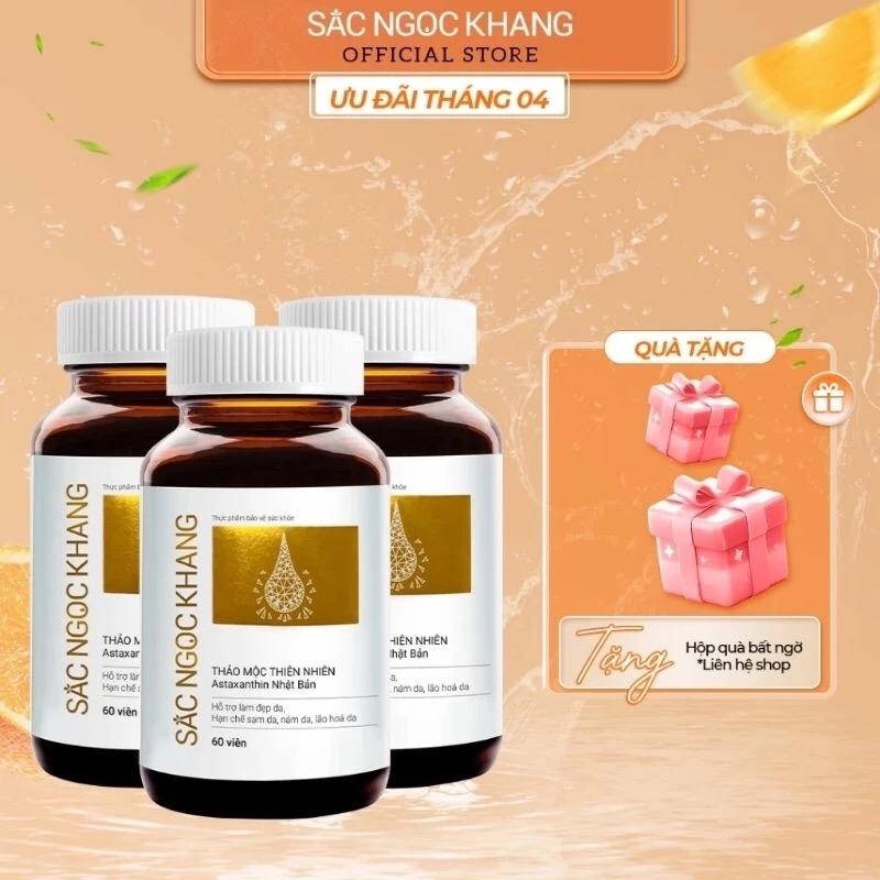  Viên uống Sắc Ngọc Khang hỗ trợ nám sạm tàn nhang  hộp 60 viên  