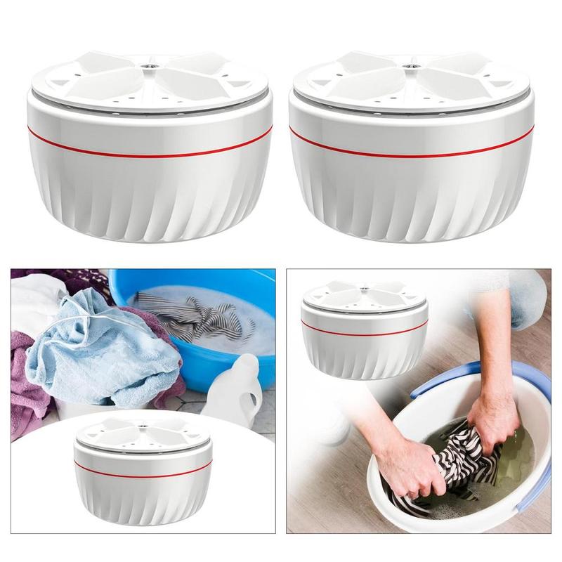 Mini Washing Machine 30W USB Powered 5V Cleaning Tool Clothes Washer Travel Washer for Apartment Camping Business Trip 2