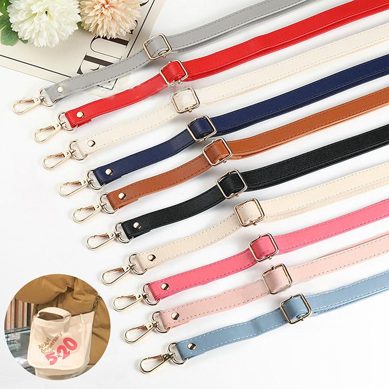 Dây Đeo Vai Bằng Da PU, Dây Đeo Chéo Túi, Dài 130cm, Thắt Lưng Túi Thay Thế Hai Lớp, Khóa Tự Làm, Phụ Kiện Túi, Thời Trang 6
