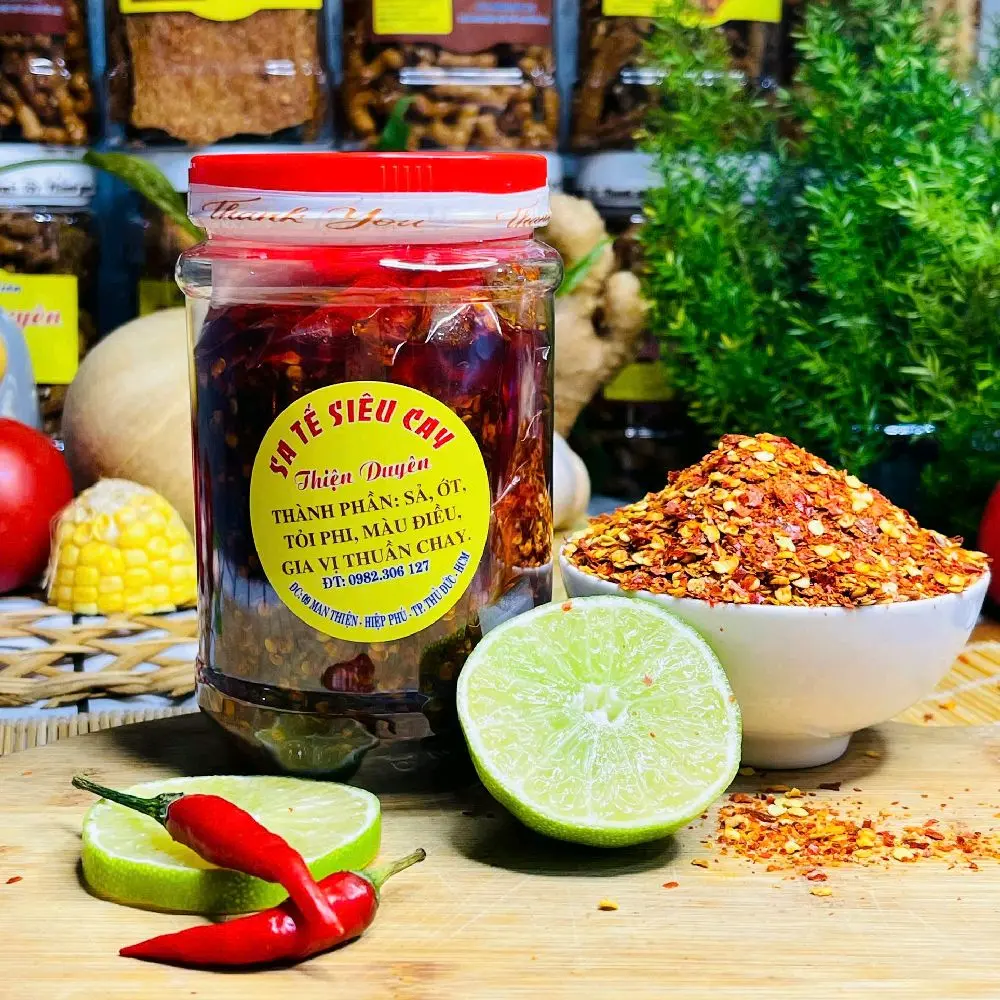 Sate khô siêu cay Thiện Duyên (350g),  Gia Vị vị thuần chay