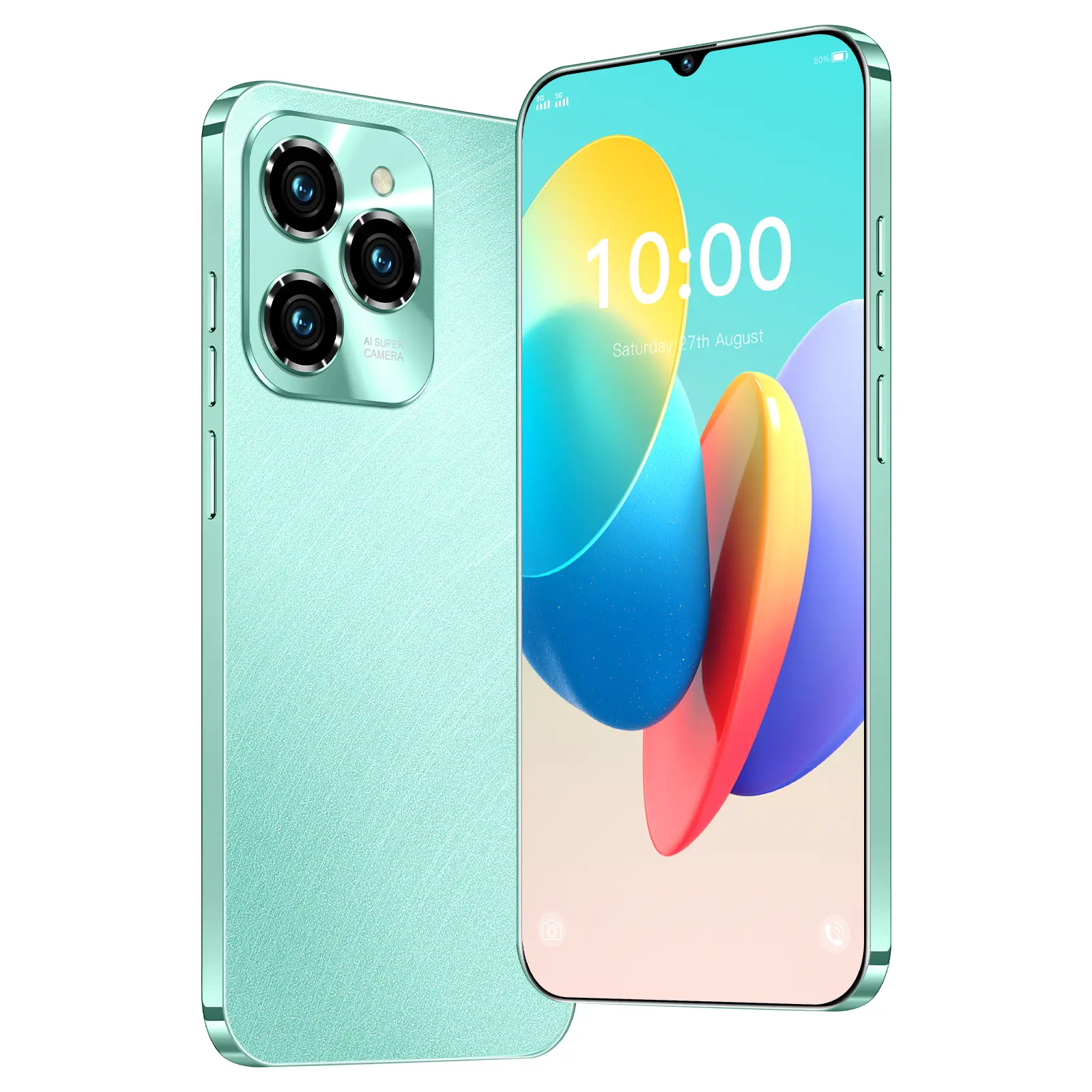 Điện thoại VlQO V25 Pro 5G Dual SIM, RAM 10GB/256GB, Chip xử lý mạnh mẽ chơi game không giật lag, Camera trước 50MP rực rỡ