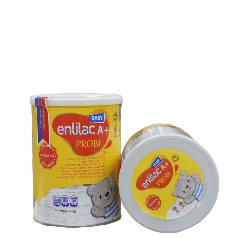 Sữa Công Thức Tăng Trưởng Sữa Bột Enlilac A+ Probi Baby Hộp 400g Cho Bé Cho Bé
