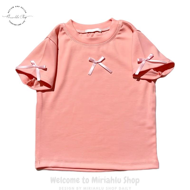 Product Introduction of Áo Thun Croptop Borip Nữ Form Basic Cổ Tròn Tay Ngắn Raglan Phối 2 Màu Đính Nơ Women Sen 27