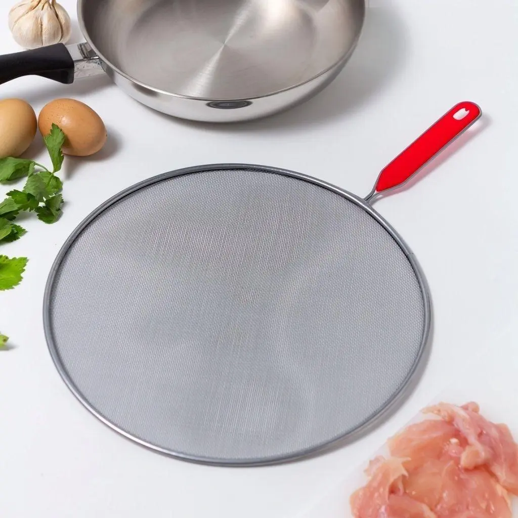Oil Splatter Screen Tutup Panci Anti Cipratan Minyak pelindung percikan minyak / Oil Splatter 25 cm & 33 cm