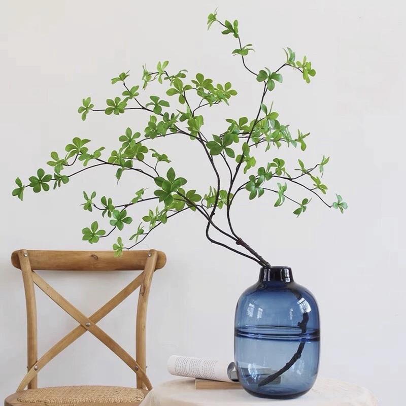 Lá giả - cành thạch nam cao su loại đẹp (88cm) decor, trang trí nhà cửa