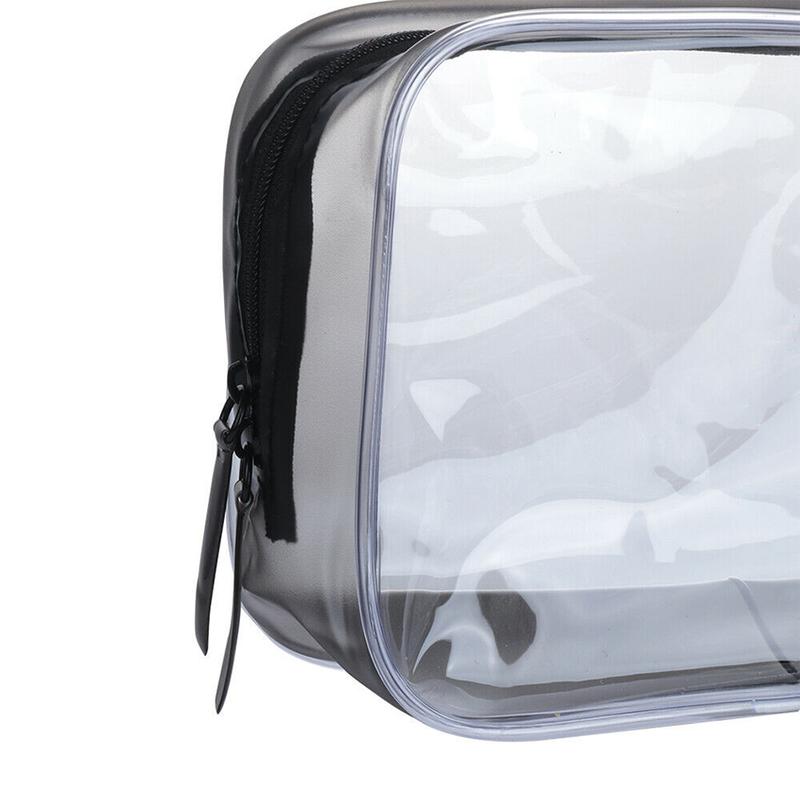 Product Introduction of 4 Size Transparent Cosmetic Bag PVC Women Zipper Makeup Bags Travel Wear Resistant Organizer Storage Toiletry Bag 22