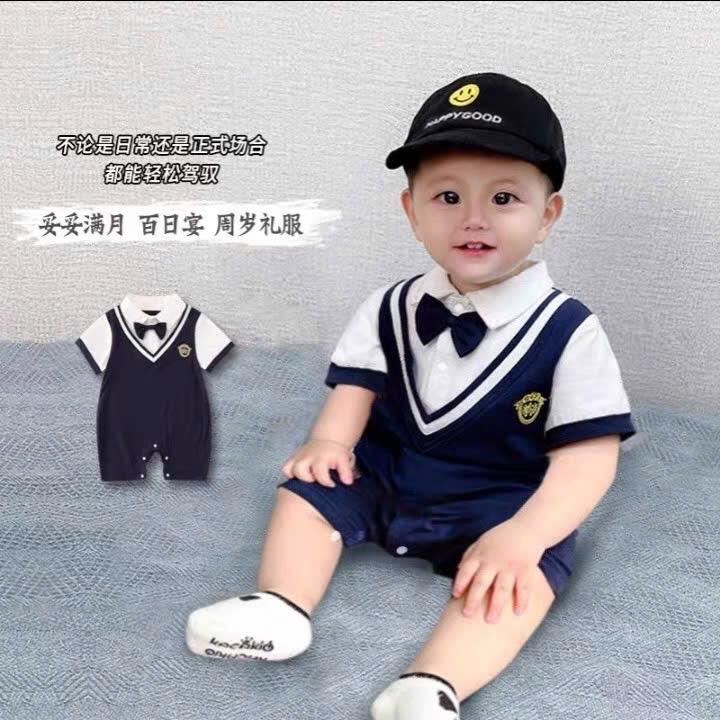 sét body công tử xịn đẹp cho bé trai ️️️ chất liệu tăm đũa cotton hàng đẹp  mềm mát - thấm mồ hôi- ri5:5-12kg 6