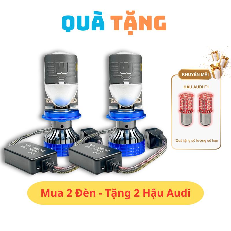 Đèn Pha Bi Cầu T90 PROMAX ZED LIGHT - Hàng Cao Cấp 90W - Lắp Cho Oto Xe Máy Chân Bóng H4 ĐiệnBình 12-24V - Bảo Hành 24 Tháng 2