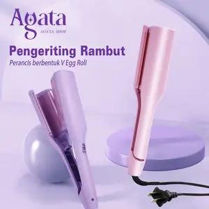 Pengeriting Rambut Praktis Egg Roll Alat Keriting Rambut Hair Styler Praktis