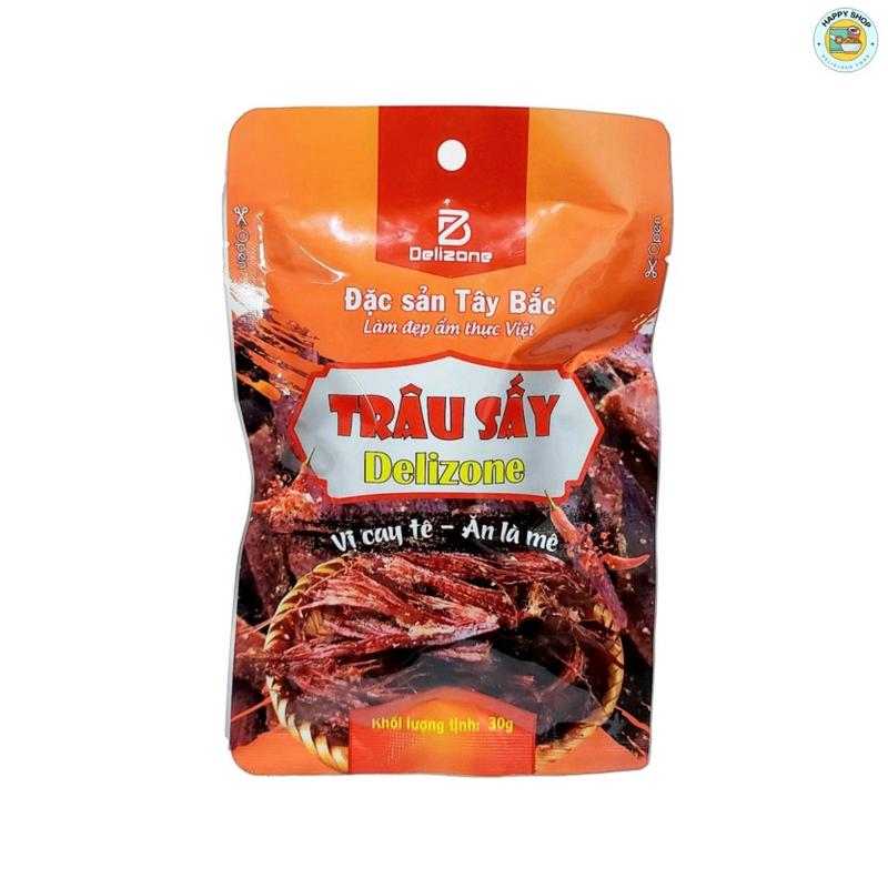 Product Introduction of Thịt trâu sấy Delizone 30g/ 60g - Đặc sản vùng Tây Bắc thơm ngon đậm vị 2