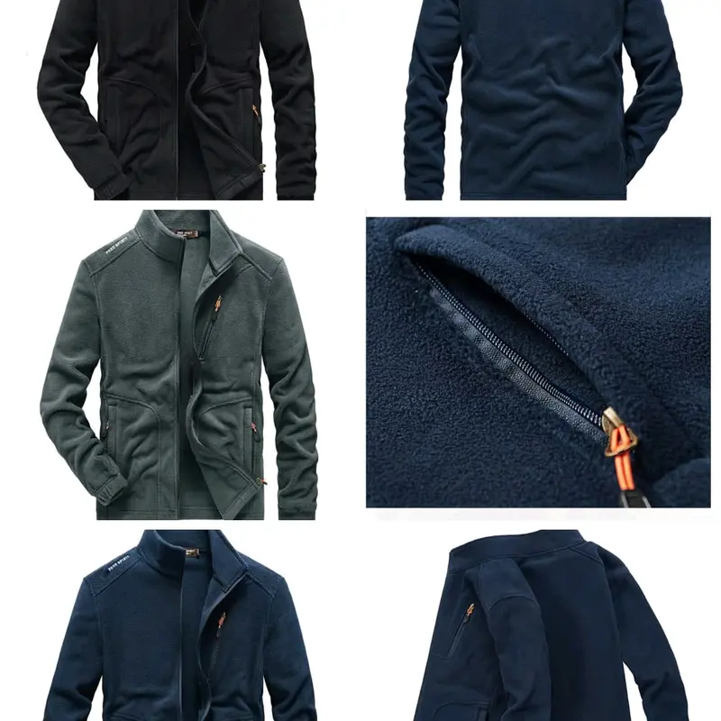 SHIRONECO(COD) JAKET PRIA/WANITA COOLIN MANTAL POLAR SEMI SERPA (UNISEX) 5
