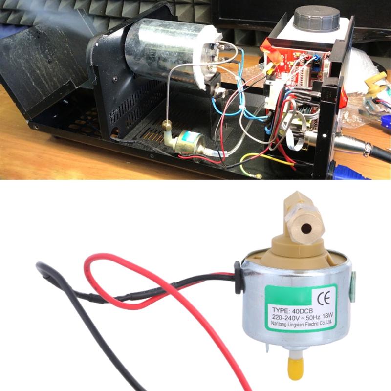 18w 40DCB Oil Pump Smoke Machine Water Fogger Atomizer Part Suction Motor 220v 7