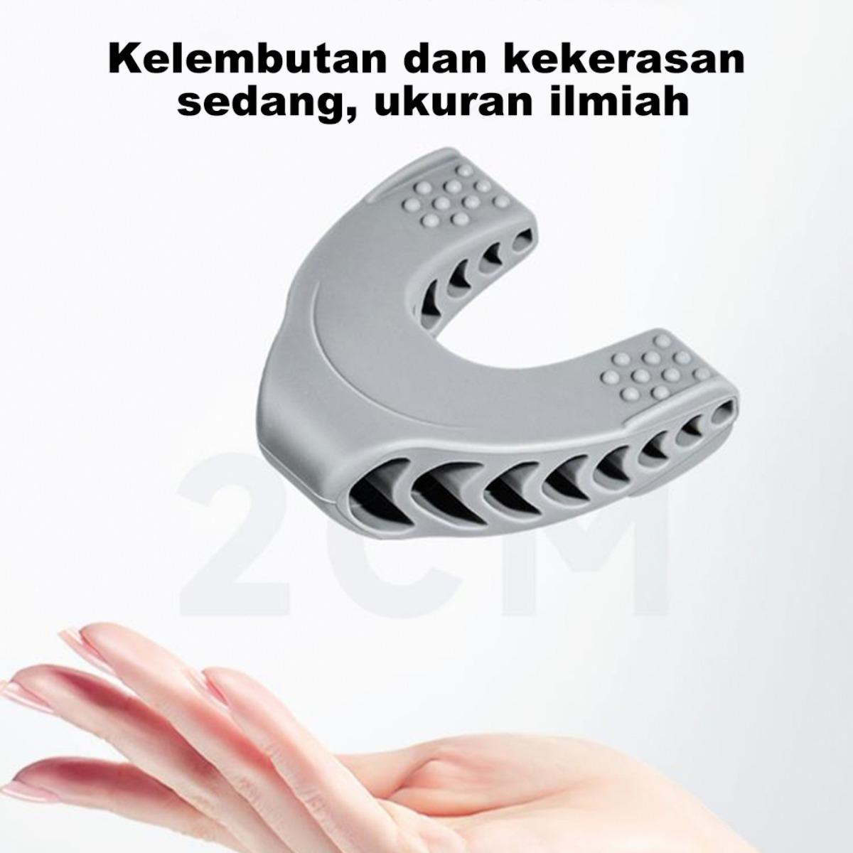 Alat Pijat Wajah Elektrik - Pemijat Silikon V-Shape, Penghilang Double Chin, Perangkat Gym Jawline untuk Kontur Wajah, Lifting & Peremajaan Kulit - untuk Pria & Wanita