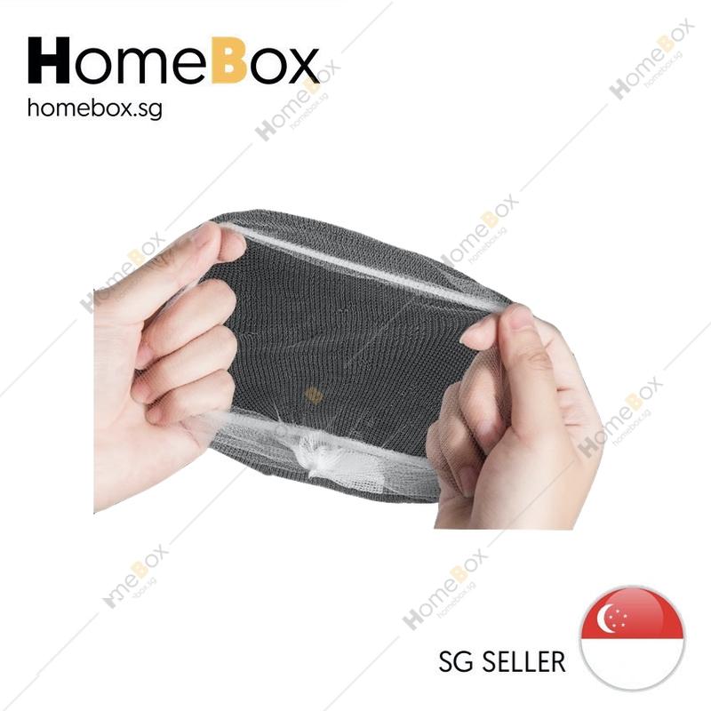 Product Introduction of HOMEBOX  Kitchen Sink Filter Drainage Rack with Disposable Filter Net Basket. Suction Type Anti Clog Sink Strainer 30
