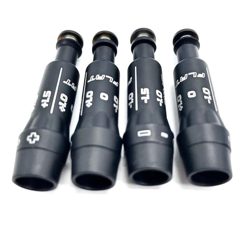 Golf Accessories Fairway Wood Golf Shaft Sleeve Hybrid Club Head 0.335/0.35/0.370 Golf Club Head Adapter Replacement Aluminium Alloy Golf Shaft Adapter Golfer Gift 0