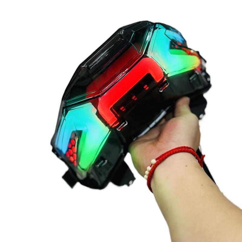 ĐÈN HẬU LED AUDI CHO VARIO 160CC CÓ TÍCH HỢP XI NHAN THƯƠNG HIỆU SHARK POWER CHỈNH BẰNG APP LED LAMP led Bi