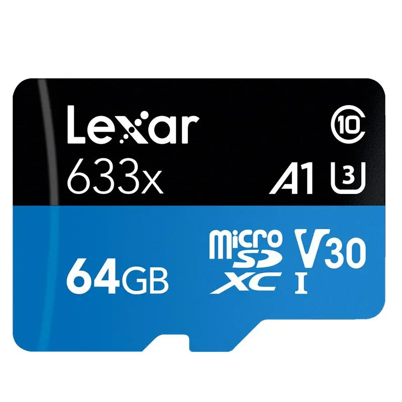 Thẻ nhớ MicroSD 256GB, 128GB, 64GB, 32GB LEXAR UHS-I 633x U3 tốc độ 100Mbs Quay video 4k, dùng cho Camera giám sát, Máy ảnh, Điện thoại, Cam hành trình, Flycam, ... và rất nhiều thiết bị khác 4