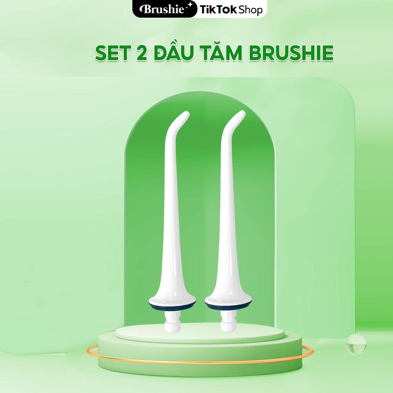 Combo đầu tăm nước chính hãng mini Brushie [ phụ kiện thay thế chỉ sử dụng cho tăm nước Brushie ] cho cả nam và nữ TiktokXmas