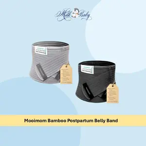 MOOIMOM Bamboo Postpartum Belly Band-Korset Melahirkan Normal & Caesar
