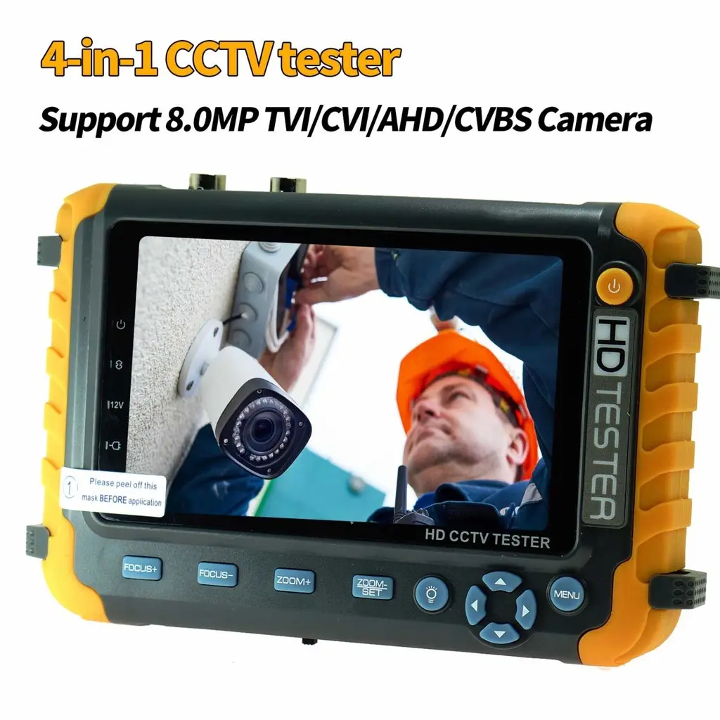 GILS CCTV Tester 8MP Support AHD CVI TVI CVBS with HDMI VGA Input - IV8W