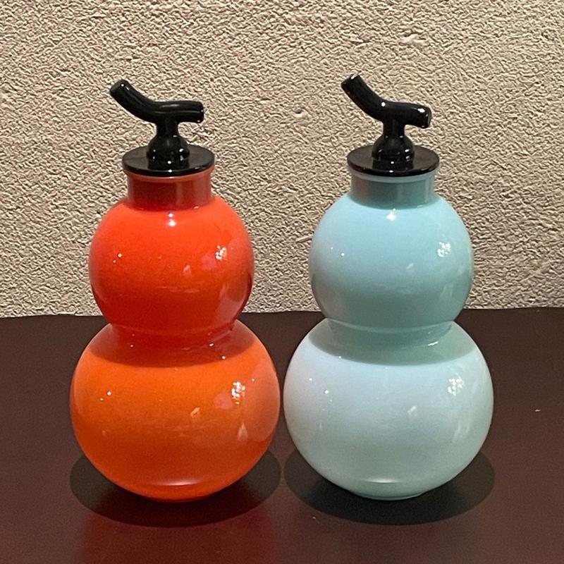Product Introduction of New Chinese Retro-Inspired Gourd Water Bottle 700ML Large Capacity Wine Bottle PC Water Kettle Sports 9