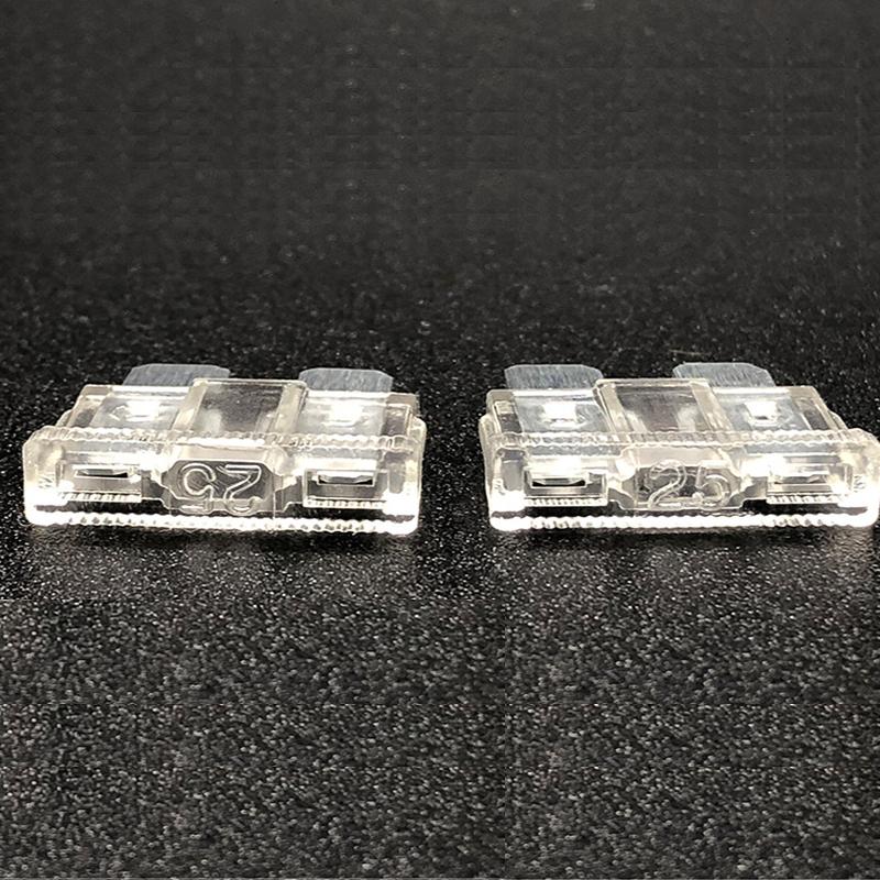 Product Introduction of Spot Goods COD 100/50pcs Car Fuse Assortment Set Profile Middle Size Blade Type Fuse Auto Car Truck 2-35A Fuse with Box Clip 14