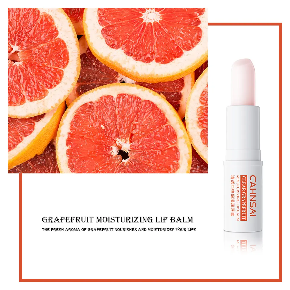 Natural Fruit Lip Balm Moisturizing Anti Dry Rough Anti-wrinkles Lips Care Repair Brightening Lip Gloss Lips skincare