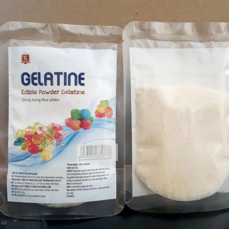 Bột Gelatin Đức 100g – Nguyên Liệu Làm Mousse, Tàu Hủ, Kẹo Dẻo, Và Chè Khúc Bạch