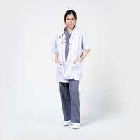 Gambar LINCURT Jas Laboratorium Premium Drill BIG SIZE Bahan American Drill Lengan Panjang & Pendek Roll Collar 3 Saku Depan Putih - Putih, 3XL (Lengan Panjang) dari Lincurt Kota Bandung 1 Tokopedia