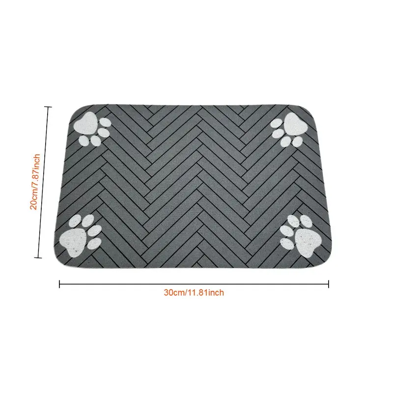 Pet Feeding Mat, Non-slip Pet Food Mat, Water Absorbent Pet Feeding Pad, Pet Supplies for Dog & Cat, Dog & Cat Accessories 3