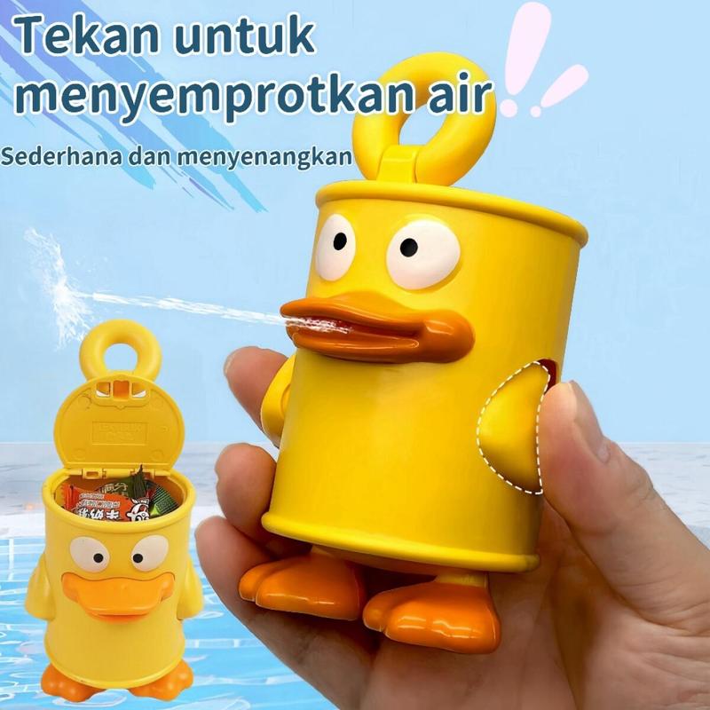 Product Introduction of 【Ready】Mainan Air Duck Muncrat Air / Tempat Alat Tulis Kartun  Semprotan  Air  Water   Mainan Anak  Air dengan 22