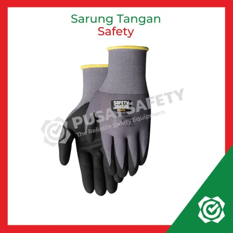 Sarung Tangan Safety Jogger Allflex Nitrile 1