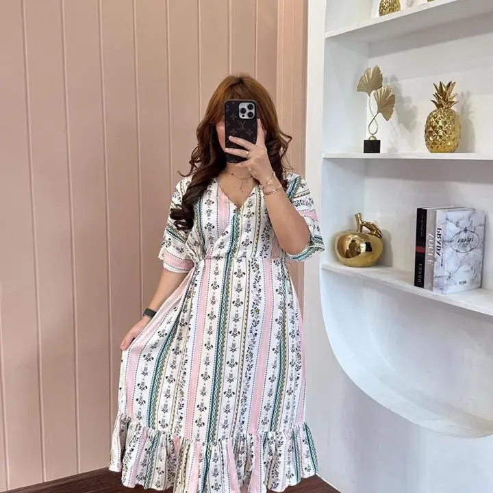 Dres kimono mini katun