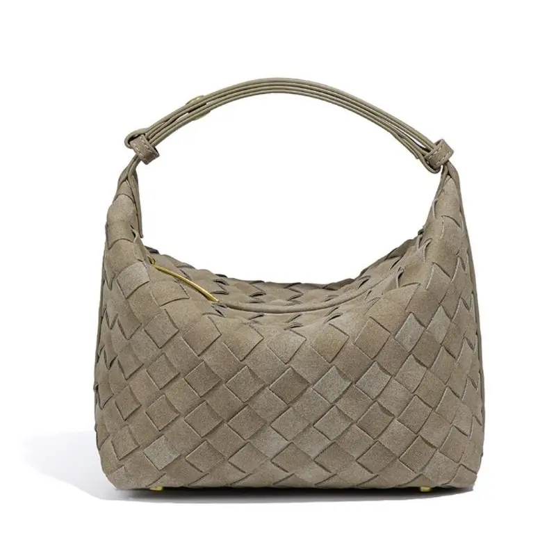 JC Shoulder Bag Anyam Mini Wolles Suede #Y1928 Wanita Cewek