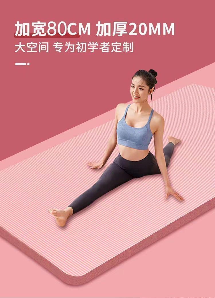 Product Introduction of Thảm Tập Yoga, Dành Cho Nam, Dày Dặn, Thích Hợp Để Tập Thể Dục, Đặc Biệt Để Giảm Cân, Dây Nhảy, Cách Âm, Hấp Thụ Sốc, Tập Thể Dục Trong Nhà, Chống Trượt, Thảm Trải Sàn Gia Đình, Năm 2025 3