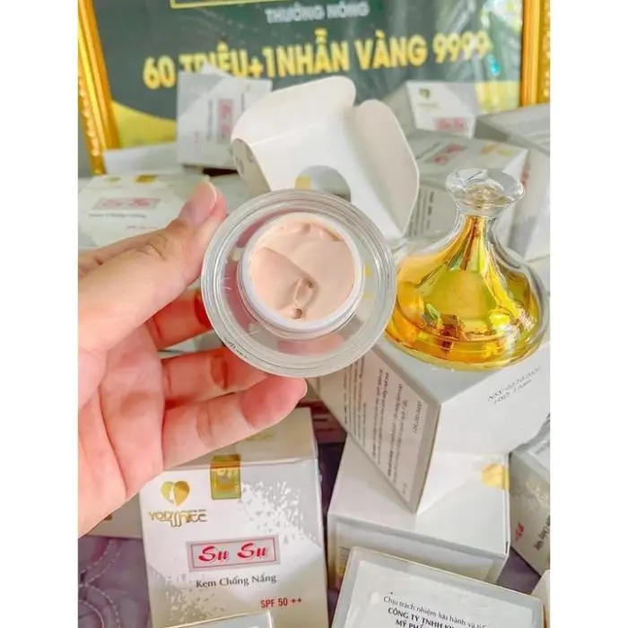 Kem Chống Nắng Susu Dưỡng Trắng Da Phương Anh Yody White 2